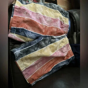 TRUNKS SURF & SWIM CO Sano Stripe Swim Trunks  Men's Large